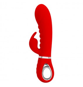 PRETTY LOVE - Prescott Wand Vibrator (Chargeable - Red)